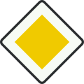 Bord B1 voorrangsweg
