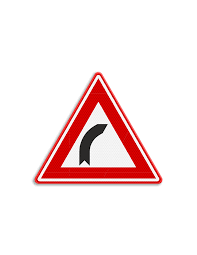 Bord J02 gevaarlijke bocht