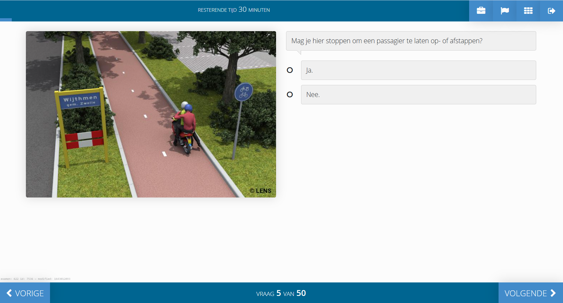 Oefenexamens scooter theorie